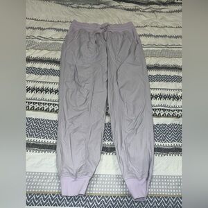 Lululemon Dance Studio Lined Mid-Rise Jogger
Faint Lavender 
Size 8